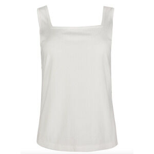 NWOT Reformation Womens Square Neck Thick Strap White Tank Style Top Medium